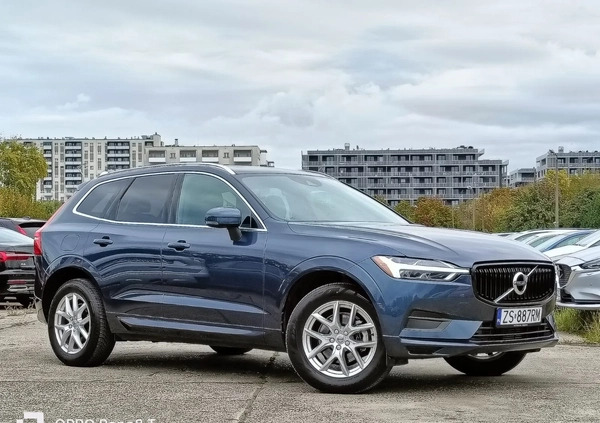 Volvo XC 60 cena 134400 przebieg: 59117, rok produkcji 2019 z Warszawa małe 631